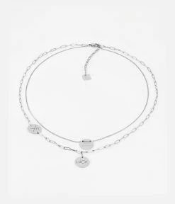 Collier Multi Charm Luck (Acier)