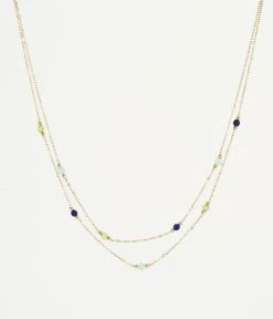 Collier Falls (Acier Doré) -Zagbijoux Boutique SNX14088 01BLU WEB 9c36f033 0547 44b3 baf4 f1c65449b259