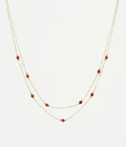 Collier Falls (Acier Doré) -Zagbijoux Boutique SNX14088 01RED WEB 565e1cbf f8d8 4640 a62c ab57f6b6b28f
