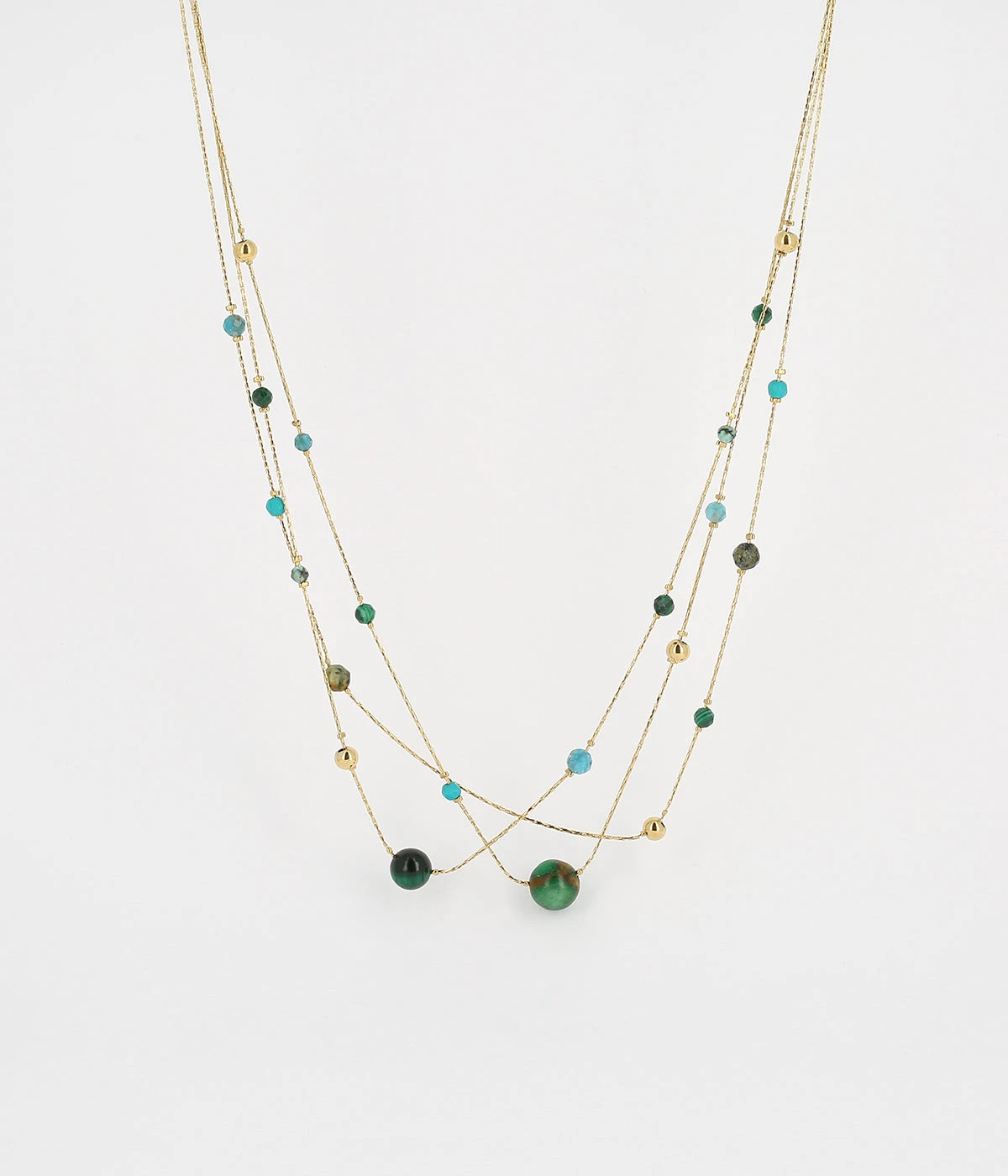 Collier Alessi (Acier Doré) 6 Collier Alessi (Acier Doré) – Image 4