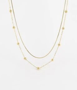 Collier Andréa (Acier Doré)