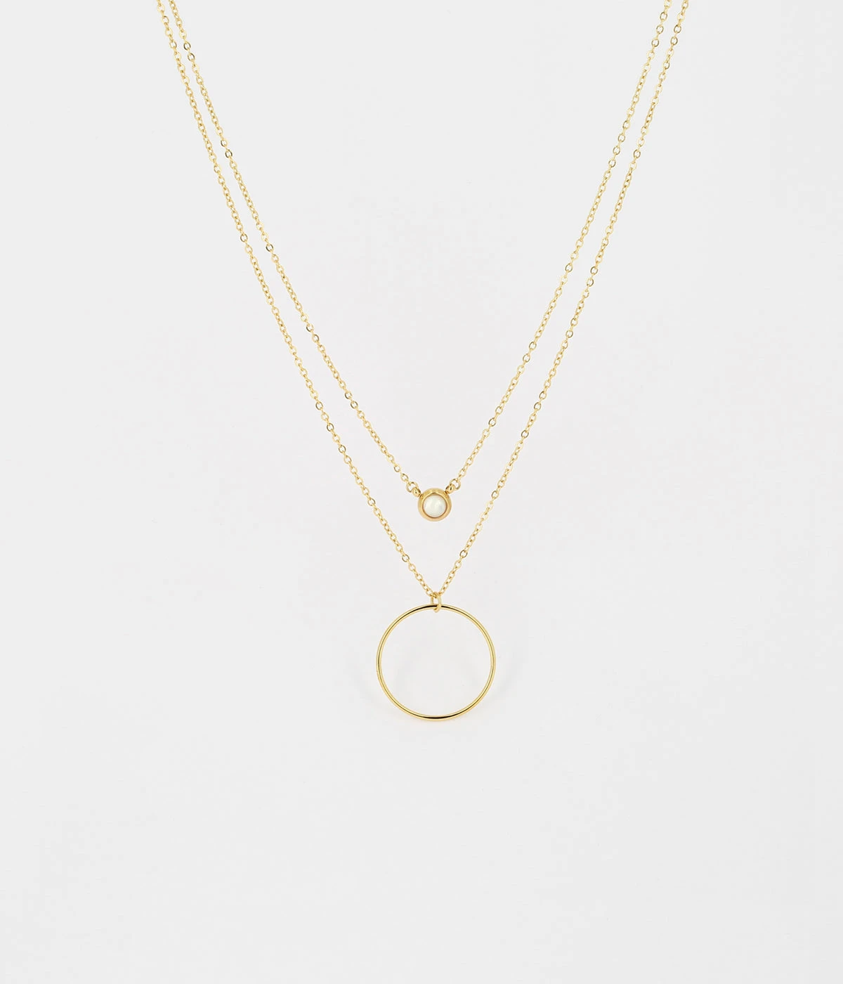 Collier Séraphine (Acier Doré) 5 Collier Séraphine (Acier Doré) – Image 3