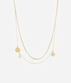 Collier Pastillas (Acier Doré)