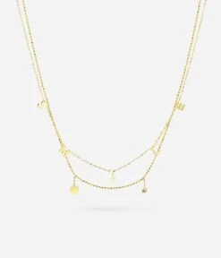 Collier Alaïa (Acier Doré)