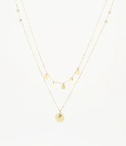 Collier Precilia (Acier Doré)