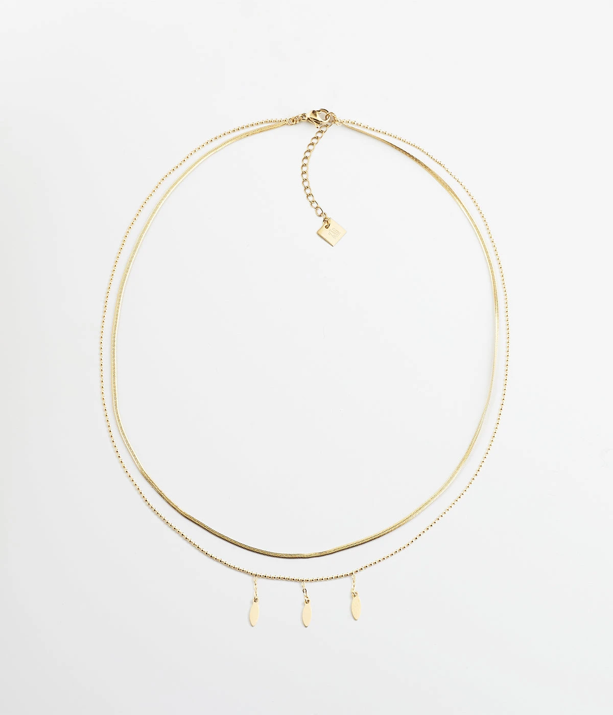 Collier Symi (Acier Doré) 3 Collier Symi (Acier Doré)