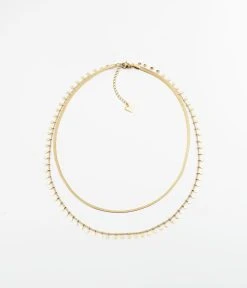 Collier Mykonos (Acier Doré)