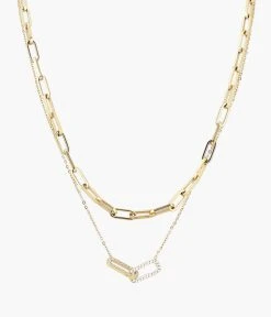 Collier Bobby (Acier Doré)