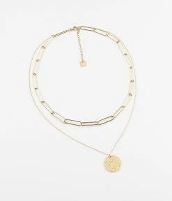 Collier Hamptons (Acier Doré)
