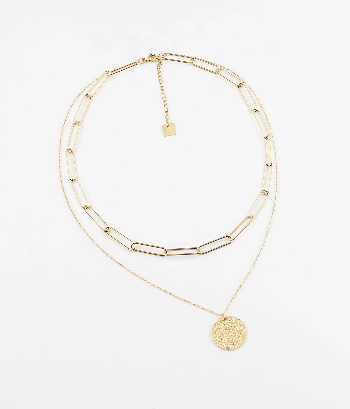 Collier Hamptons (Acier Doré) 3 Collier Hamptons (Acier Doré)