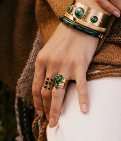 Bague Mona (Acier Doré) -Zagbijoux Boutique SRL18610 01MAT