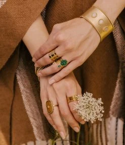 Bague Mona (Acier Doré) -Zagbijoux Boutique SRL18610 01MAT P1