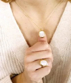 Bague Umran (Acier Doré) -Zagbijoux Boutique SRM19769 01SEL P2