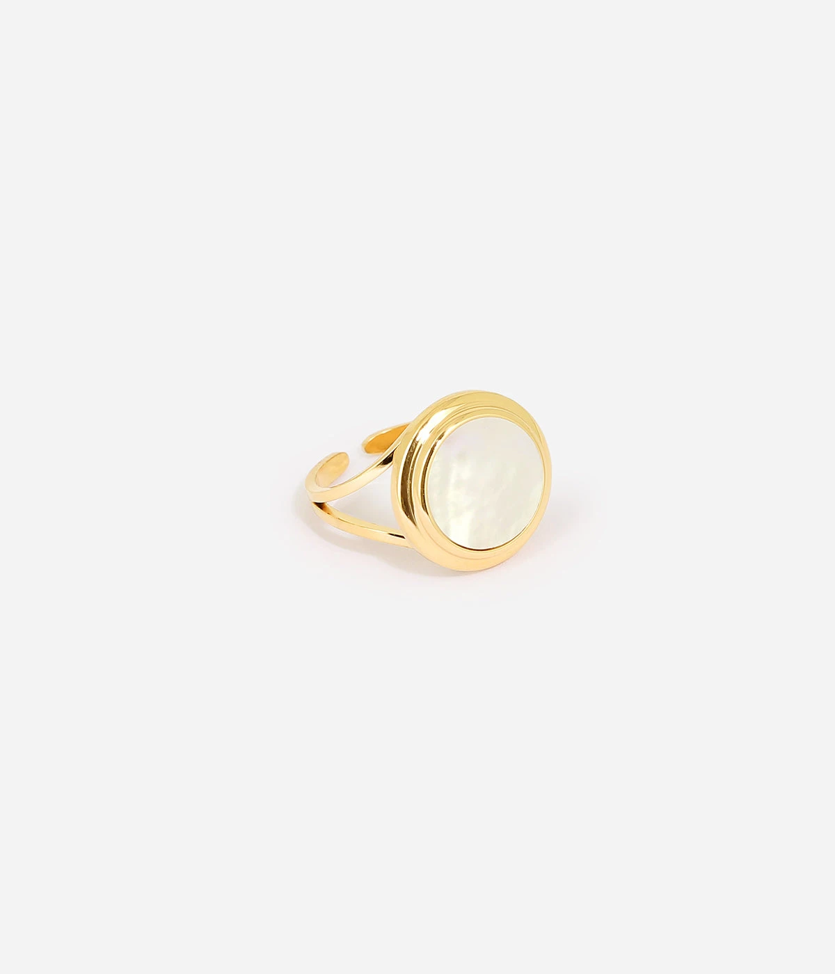 Bague Mathéa (Acier Doré) 7 Bague Mathéa (Acier Doré) – Image 5