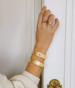 Bague Maleya (Acier Doré) -Zagbijoux Boutique SRM19983 01AQU P4