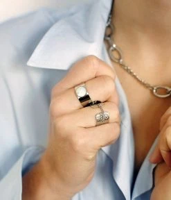 Bague Chanty (Acier) -Zagbijoux Boutique SRR13854 00UNI P1