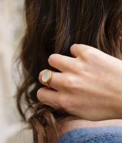 Bague Pearly (Acier Doré) -Zagbijoux Boutique SRR18338 01SEL P