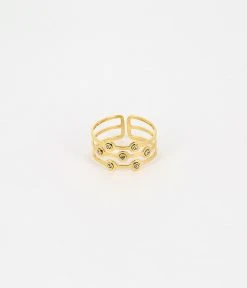 Bague Bellezza (Acier Doré)