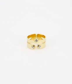Bague Paola (Acier Doré)