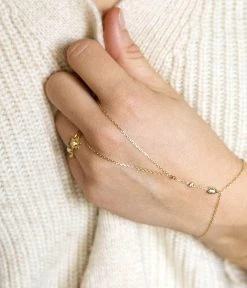 Bague Kapsi (Acier Doré) -Zagbijoux Boutique SRR20135 01WHT P2