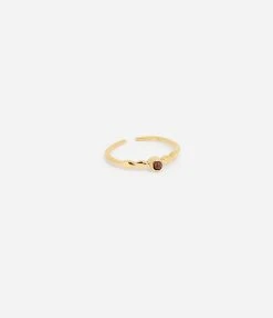 Bague Allister (Acier Doré) -Zagbijoux Boutique SRS19820 01CFE WEB