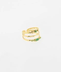 Bague Napoli (Acier Doré)