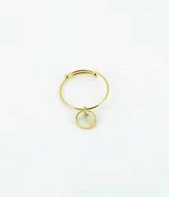 Bague Cachou (Acier Doré)