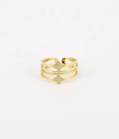 Bague Carnaval (Acier Doré)