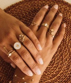 Bague Eden (Acier) -Zagbijoux Boutique bague eden acier dore portee c74a7f09 61bf 43fc a45a bd5b40054505