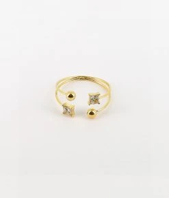 Bague Larsen (Acier Doré)