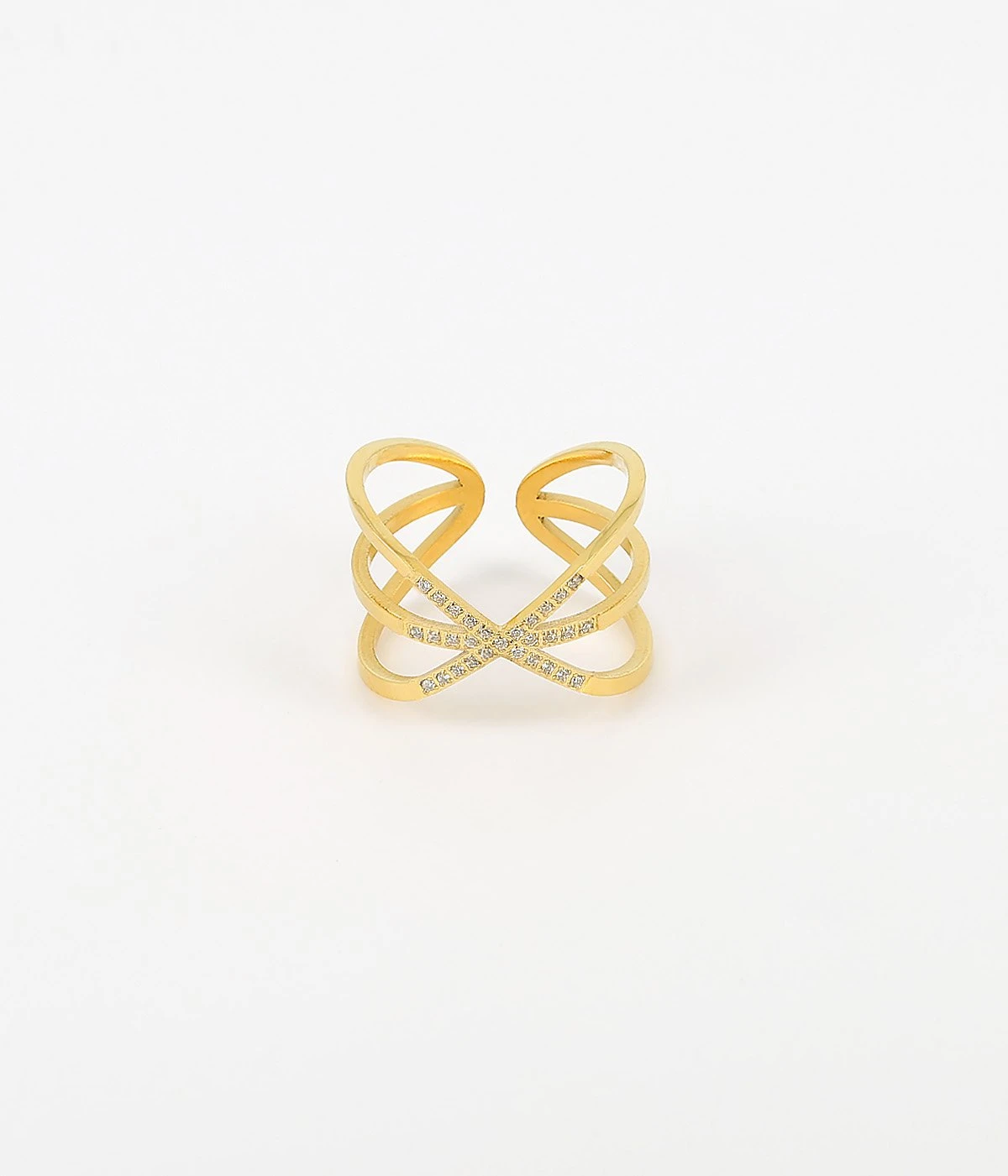 Bague OCTOBREROSE (Acier Doré) 3 Bague OCTOBREROSE (Acier Doré)