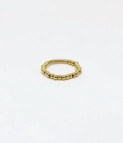 Bague Perlouze (Acier Doré)