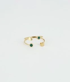 Bague Quadrito (Acier Doré)