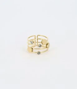 Bague Rony (Acier Doré)