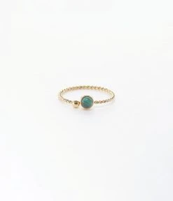 Bague Spoutnik (Acier Doré)