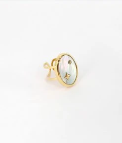 Bague Starry Night (Acier Doré)