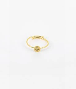 Bague Templar (Acier Doré)