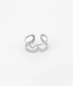 Bague Wave (Acier)