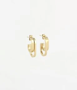 Boucles D'oreille Archi (Acier Doré)