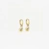 Boucles D'oreilles Ariel (Acier Doré) -Zagbijoux Boutique boucles doreilles ariel acier dore