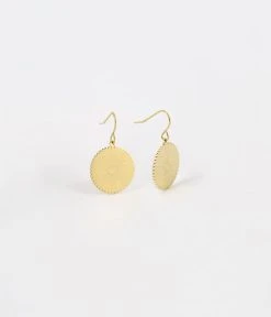 Boucles D'oreilles Bagan (Acier Doré)