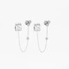 Boucles D'oreilles Bellucci (Acier)