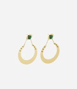 Boucles D'oreilles Belma (Acier Doré)