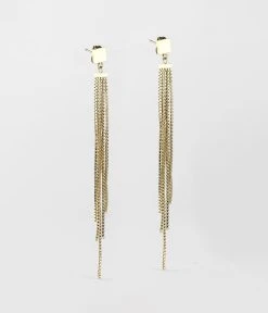 Boucles D'oreilles Boréale (Acier Doré)