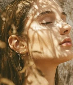 Boucles D'oreilles Cap Skirring (Acier Doré) -Zagbijoux Boutique boucles doreilles cap skirring acier dore 1 portees