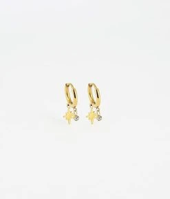 Boucles D'oreilles Cap Skirring (Acier Doré)
