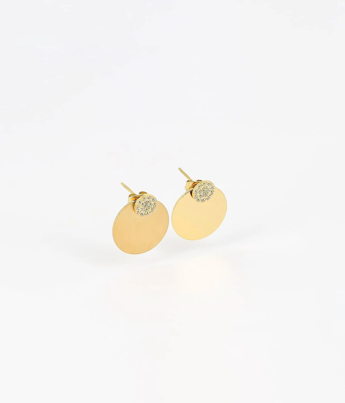 Boucles D'oreilles Carita (Acier Doré) 3 Boucles D'oreilles Carita (Acier Doré)