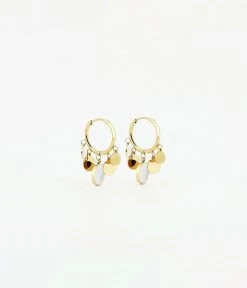 Boucles D'oreilles Ceren (Acier Doré)