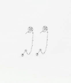 Boucles D'oreilles Chaindrops (Acier)