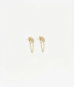Boucles D'oreilles Cindy (Acier Doré)